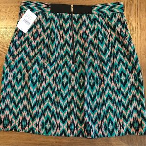 Everly Sparkle Skirt In Red